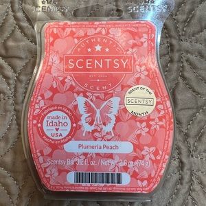 SCENTSY Plumeria Peach Wax Bar